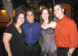 Anya, Brian, me and Adam