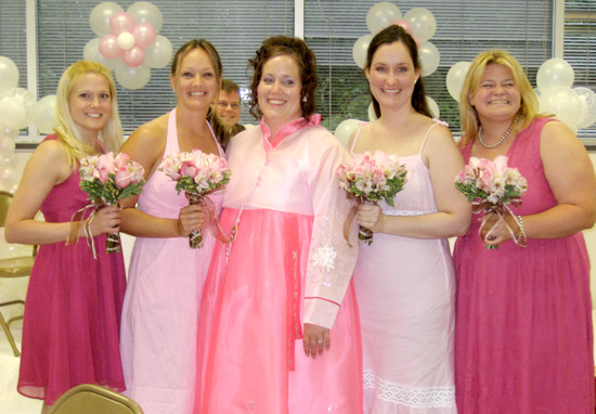 Brian and Anya's wedding - group shot 2