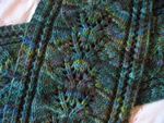 Column of Leaves scarf