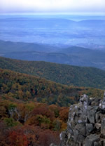 View of Shenandoah National Park