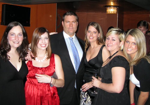 Me, Jessica, Blake, Adele, Devon and Ali, CPOA holiday party 2008