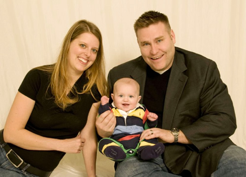 Adele, Riley and Blake, Dec. 2008