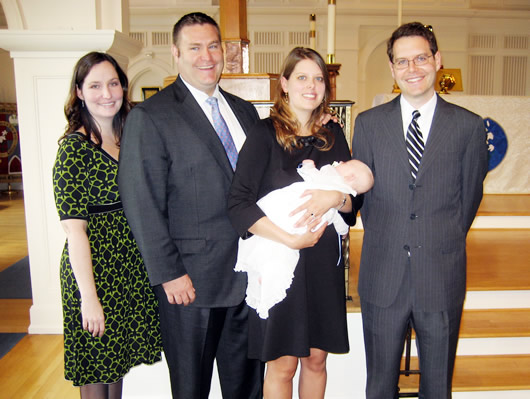 Riley's baptism, photo 3